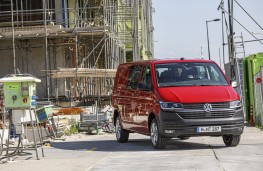 Volkswagen Transporter T6.1, 2019, LWB panel van, front
